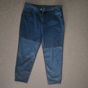 SHEIN blue jeans sz L junior